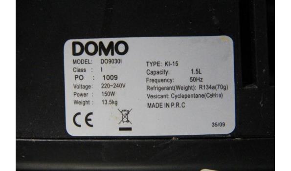 zelfvriezende ijsmachine DOMO KI-15, 15w